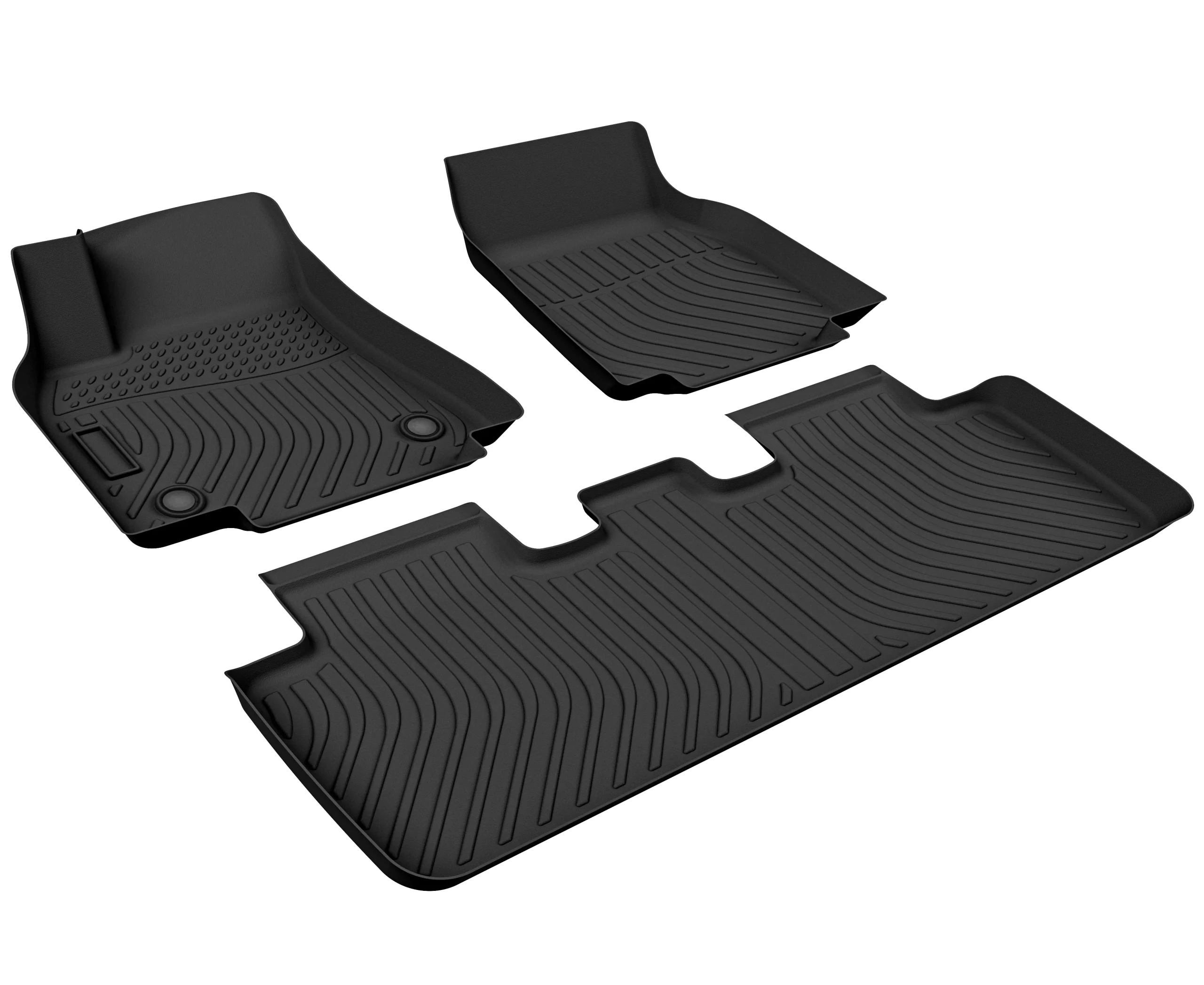 TPE Car Floor Mats — Tesla Model Y (5-Seater & 7-Seater)